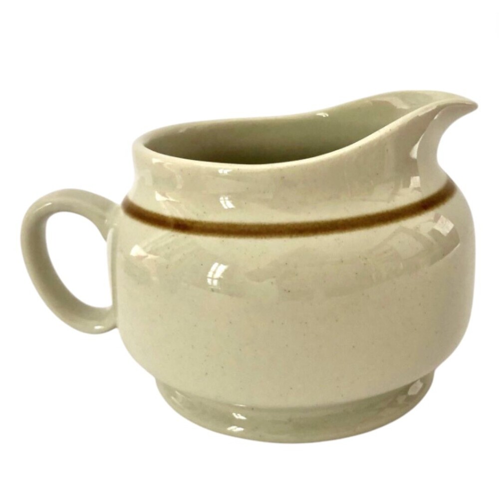 Mountain Wood Collection Small Pitcher Creamer Stoneware 4" Japan Vintage